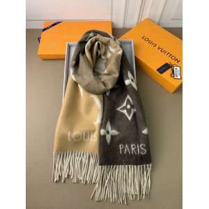 Lv scarf 190x45cm cotton silk Accesories
