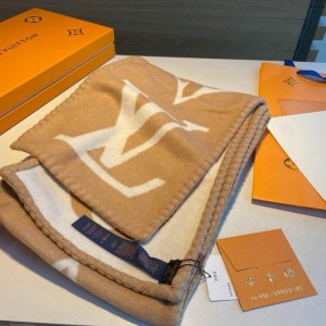 Lv scarf 200x25cm cotton silk Accesories