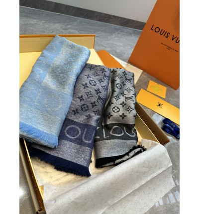 Lv scarf 140x140cm cotton silk