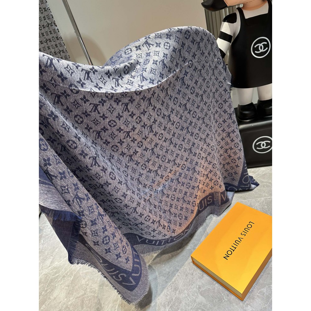 Lv scarf 140x140cm cotton silk Accesories