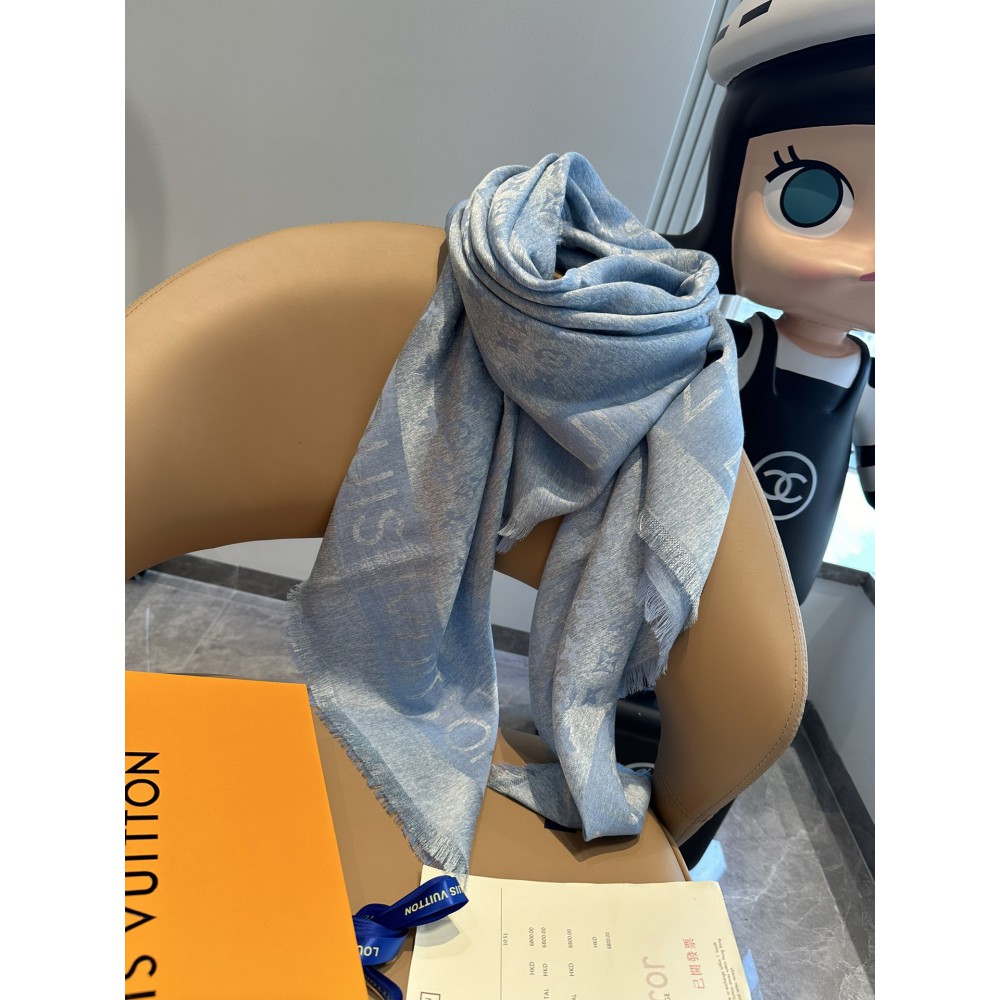 Lv scarf 140x140cm cotton silk Accesories