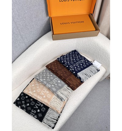 Lv scarf 180x40cm cotton silk