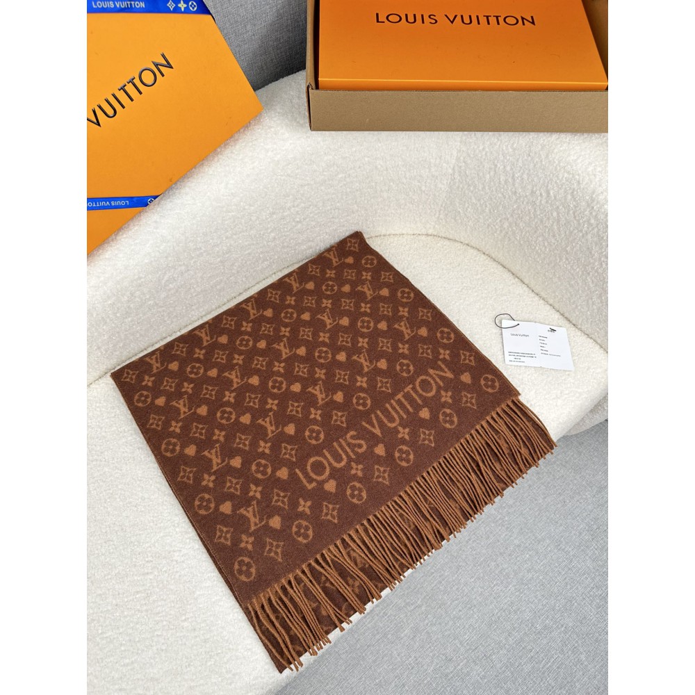 Lv scarf 180x40cm cotton silk Accesories