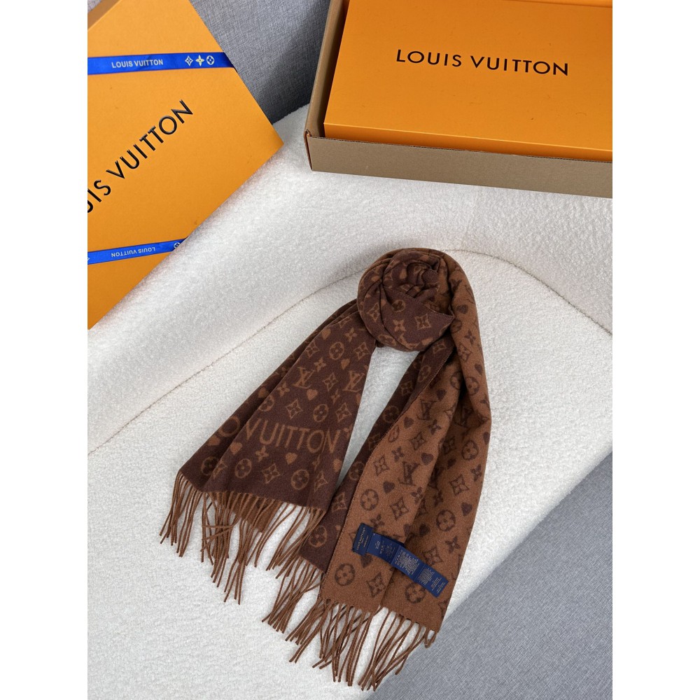 Lv scarf 180x40cm cotton silk Accesories