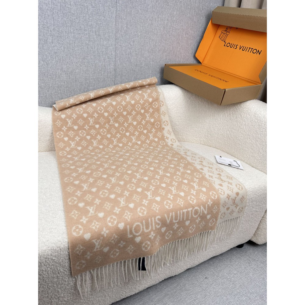 Lv scarf 180x40cm cotton silk Accesories