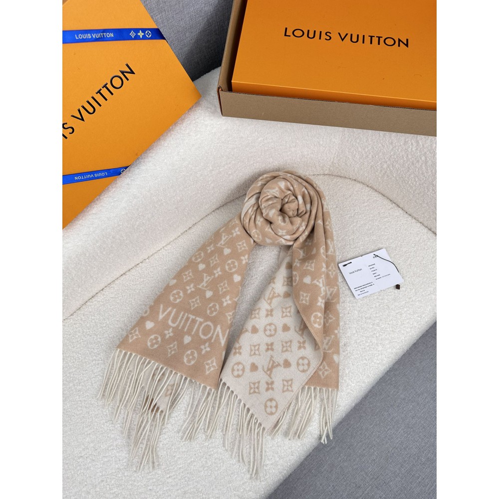 Lv scarf 180x40cm cotton silk Accesories