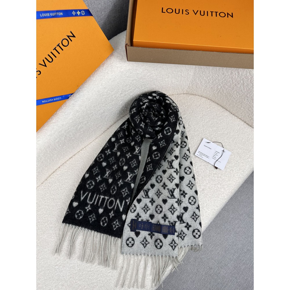 Lv scarf 180x40cm cotton silk Accesories