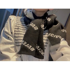 Balenciaga scarf 200x38cm cotton silk Accesories