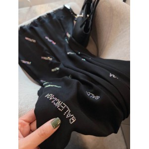 Balenciaga scarf cotton silk 180x65cm Accesories