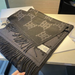 Balenciaga scarf cotton silk 180x45cm Accesories