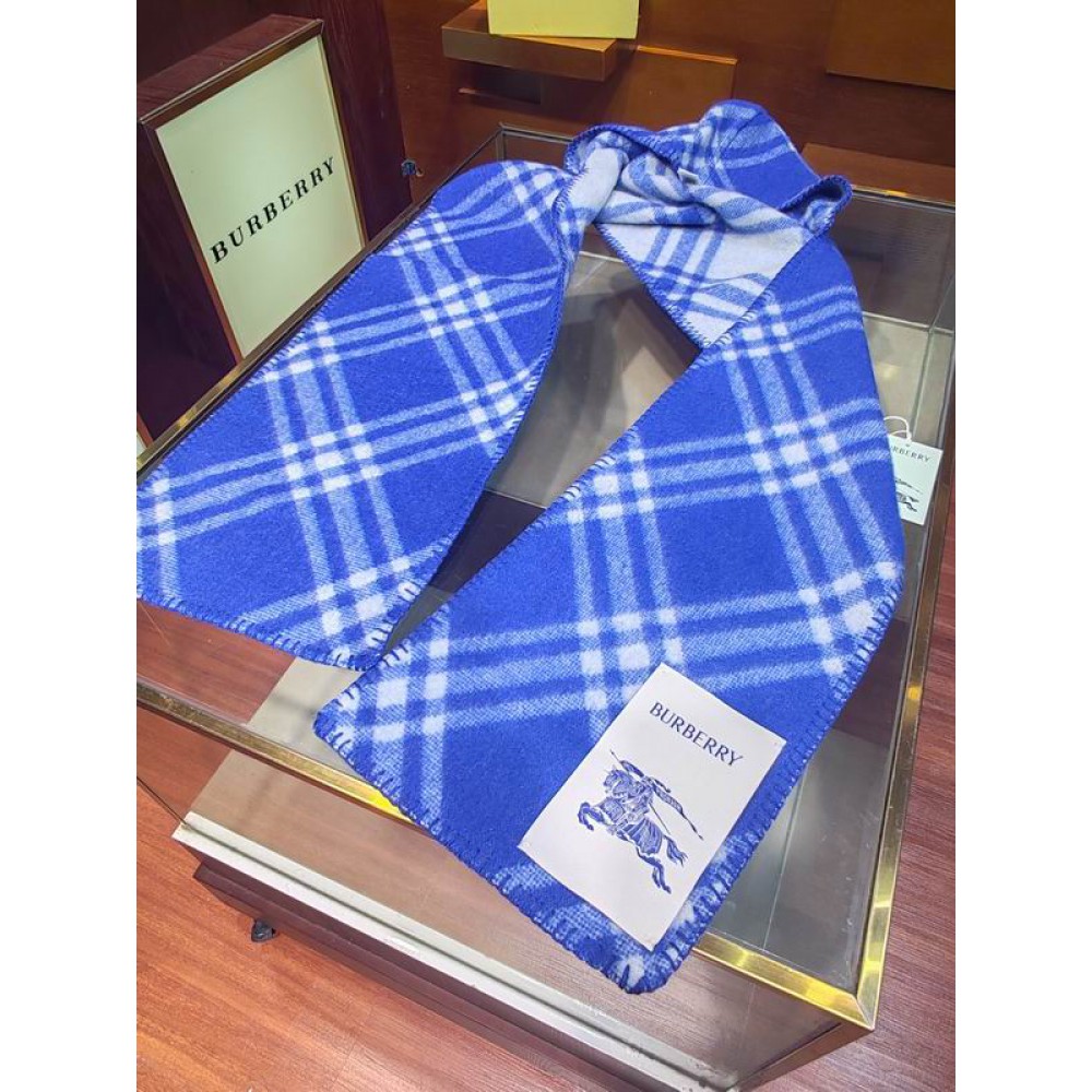 Burberry scarf 180x30cm cotton silk Accesories