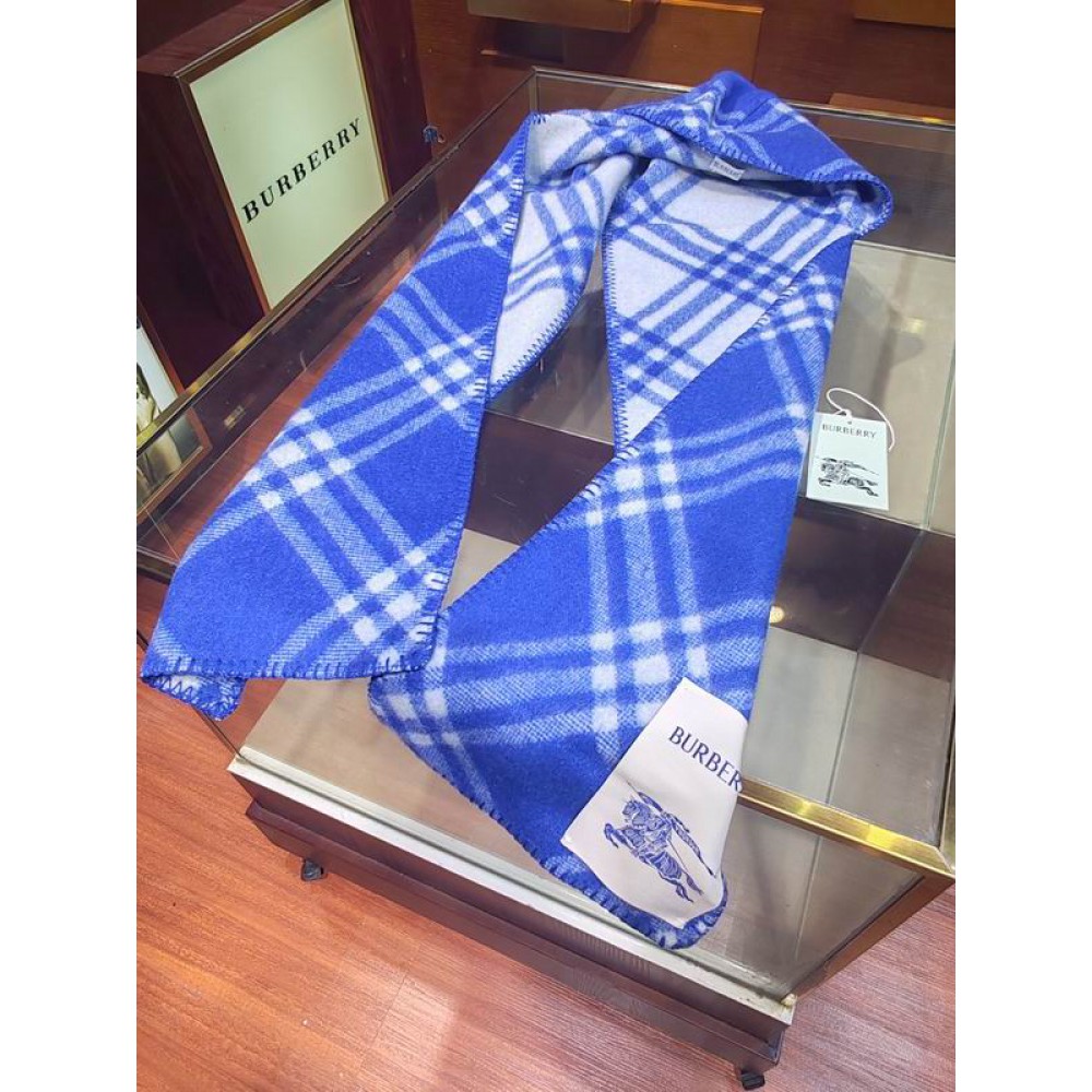 Burberry scarf 180x30cm cotton silk Accesories