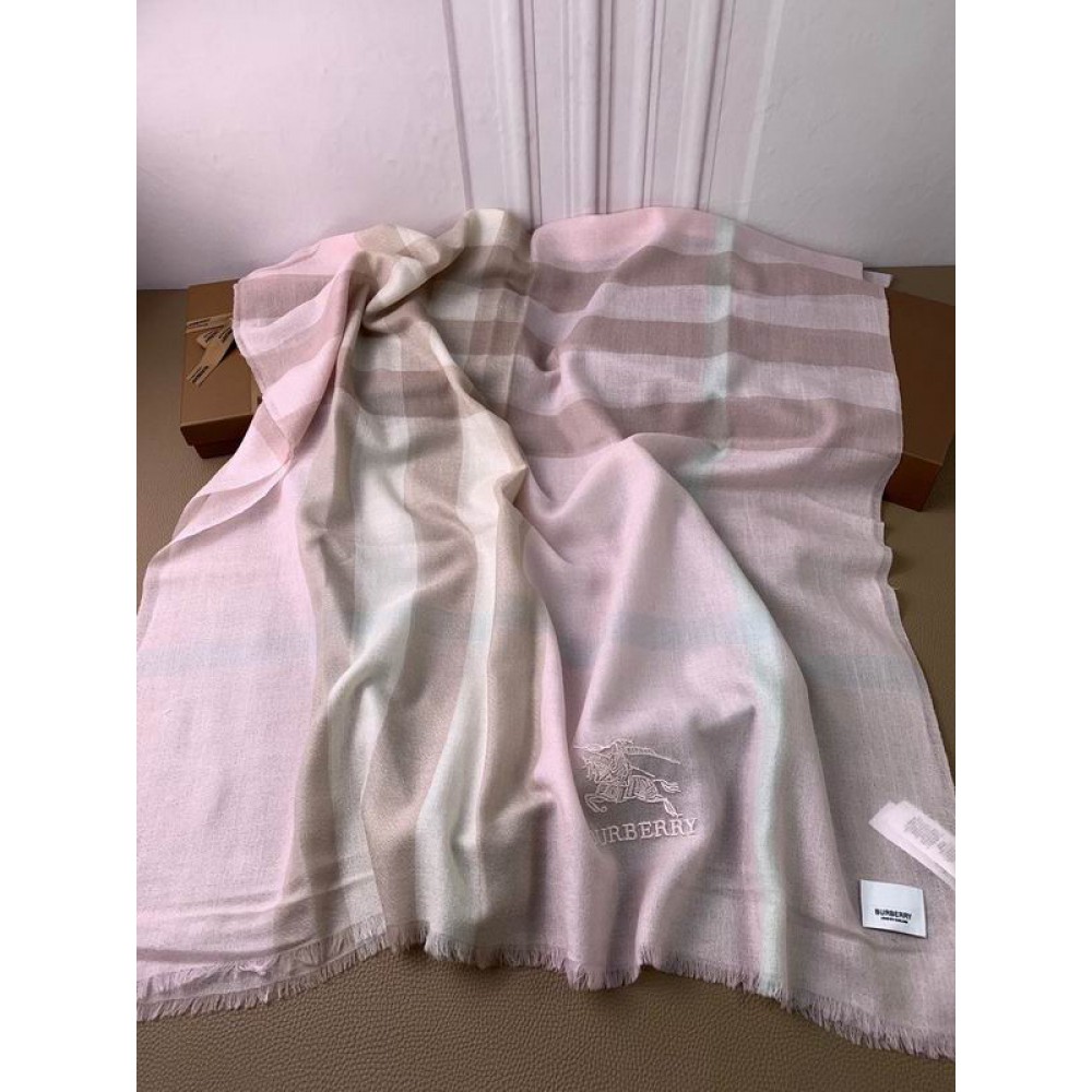 Burberry scarf 220x75cm cotton silk Accesories