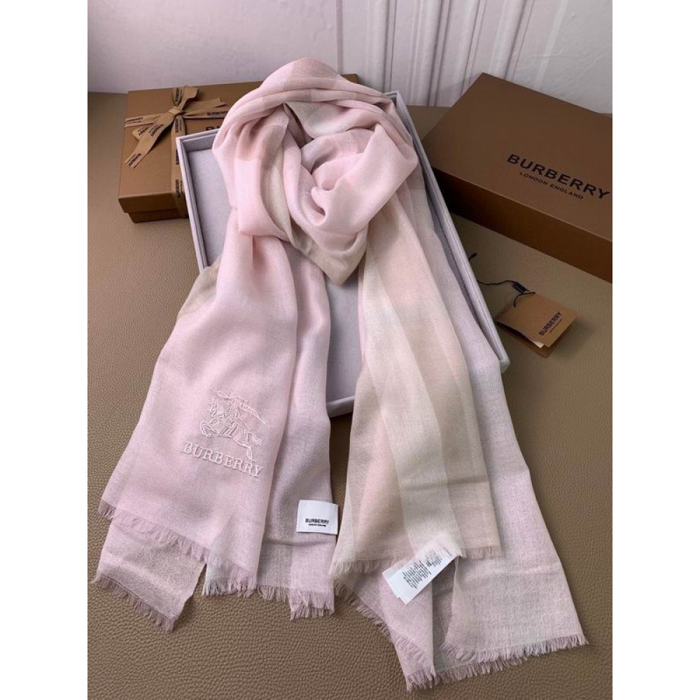 Burberry scarf 220x75cm cotton silk Accesories
