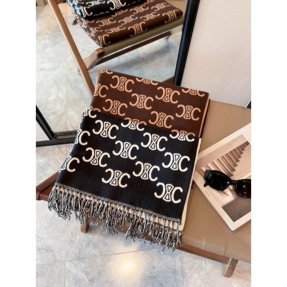 Celine scarf 180x50cm cotton silk Accesories