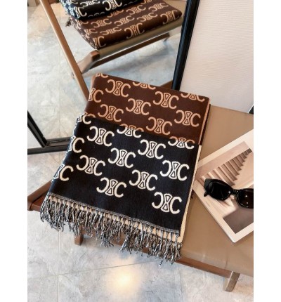 Celine scarf 180x50cm cotton silk