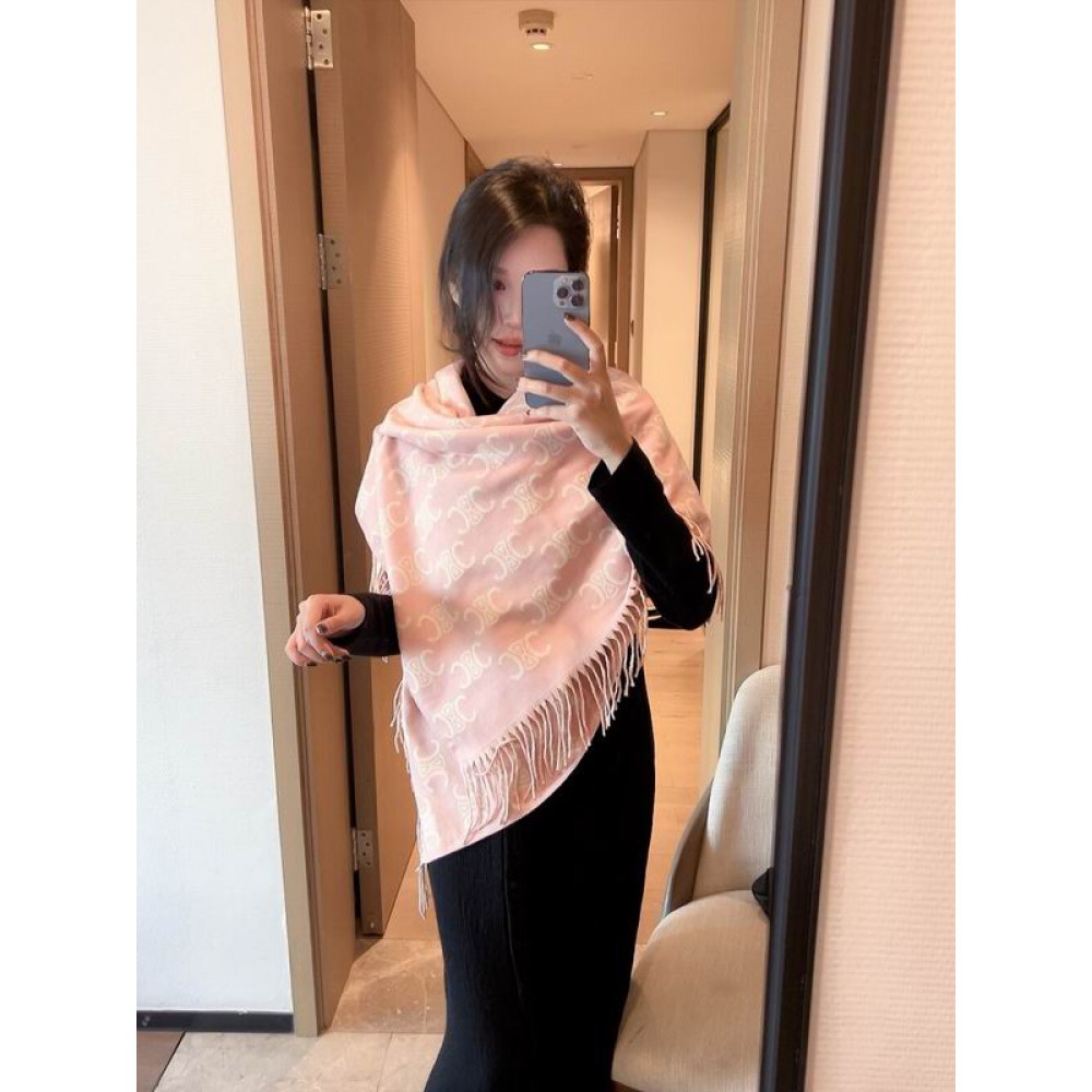 Celine scarf 180x50cm cotton silk Accesories