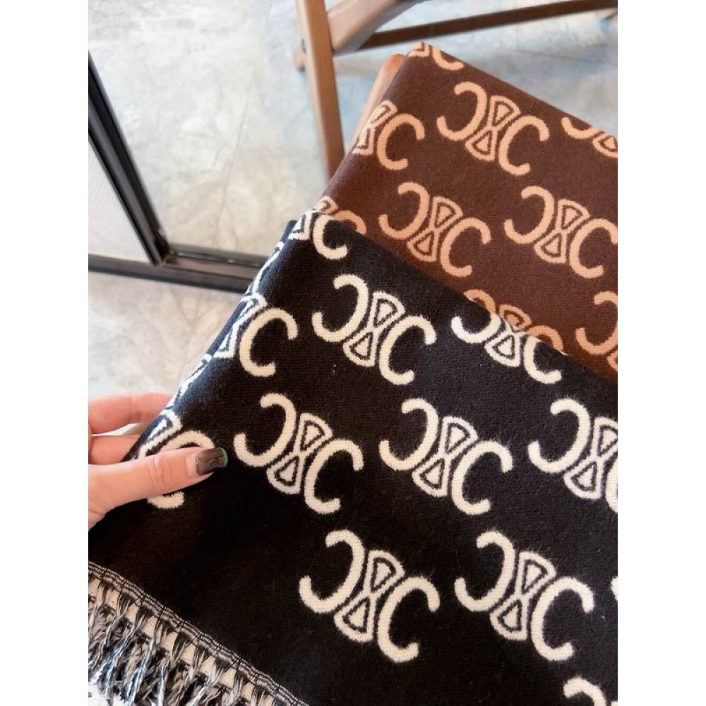 Celine scarf 180x50cm cotton silk Accesories