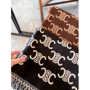 Celine scarf 180x50cm cotton silk Accesories