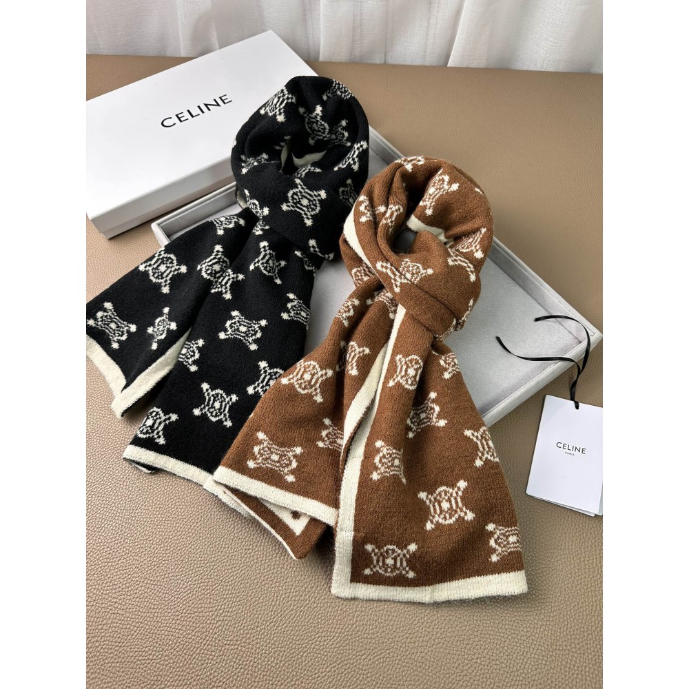 Celine scarf 160x25cm cotton silk Accesories