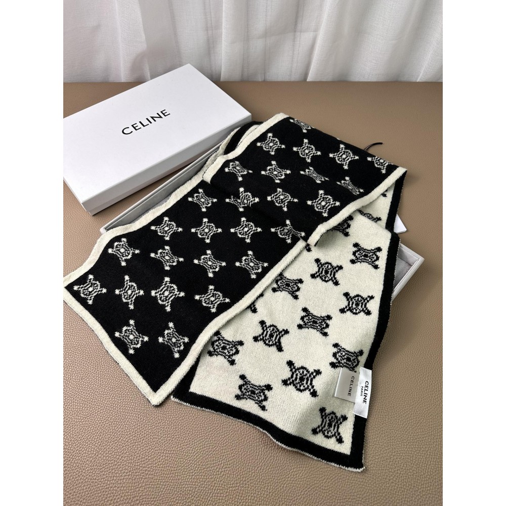 Celine scarf 160x25cm cotton silk Accesories