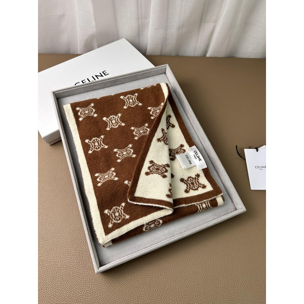 Celine scarf 160x25cm cotton silk Accesories