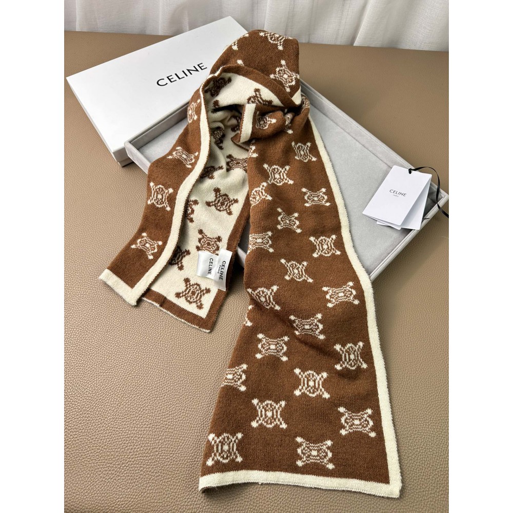 Celine scarf 160x25cm cotton silk Accesories
