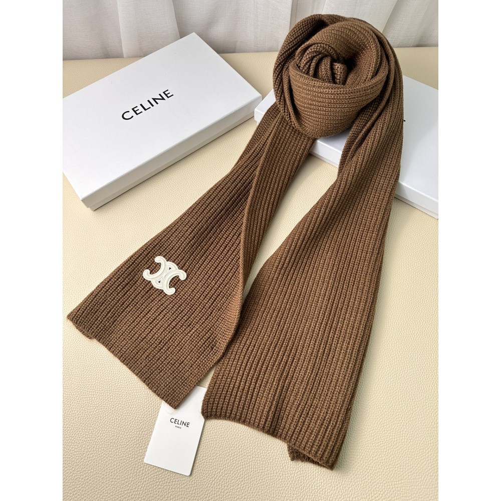Celine scarf 230x30cm cotton silk Accesories