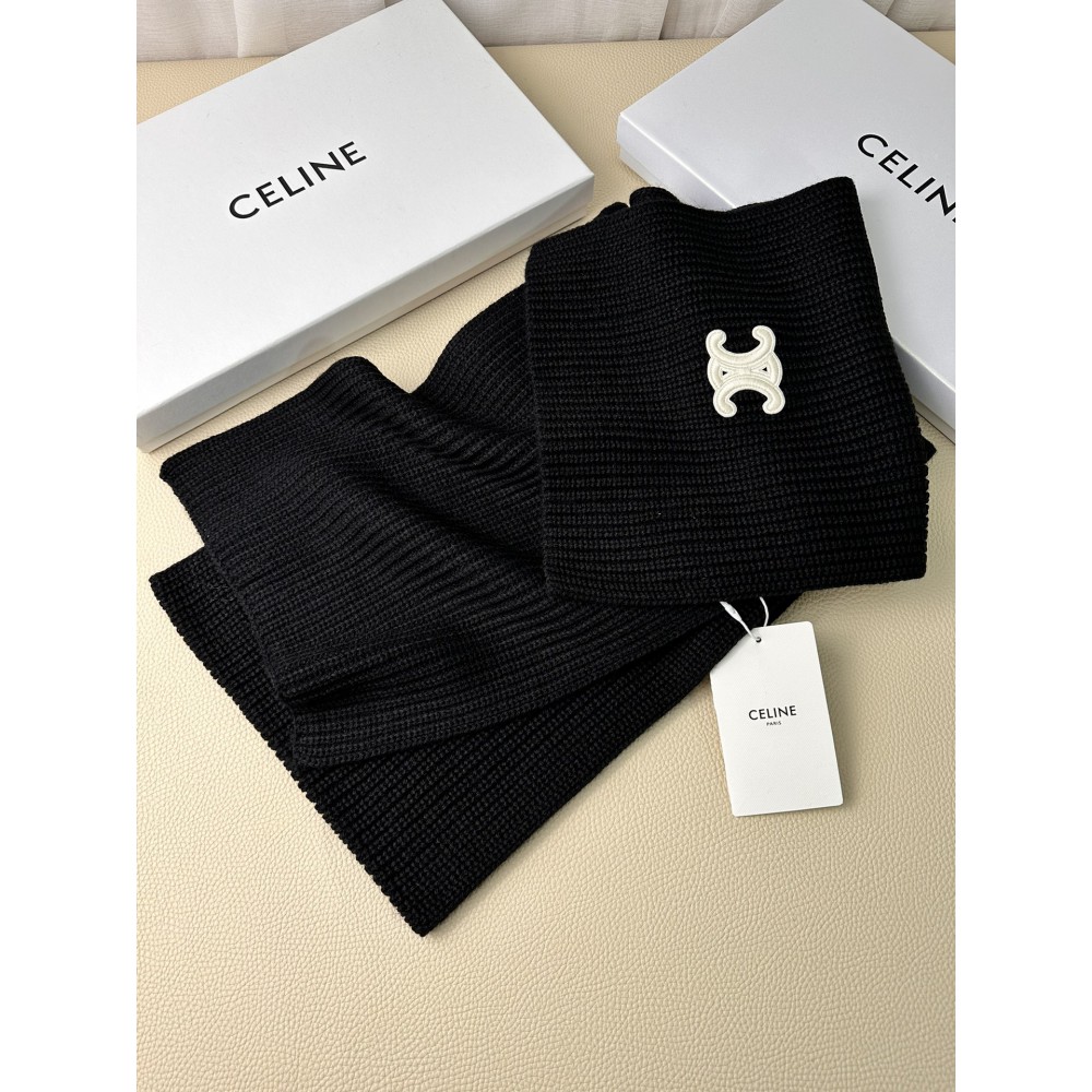 Celine scarf 230x30cm cotton silk Accesories