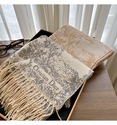 Dior scarfs 180x50cm cotton silk