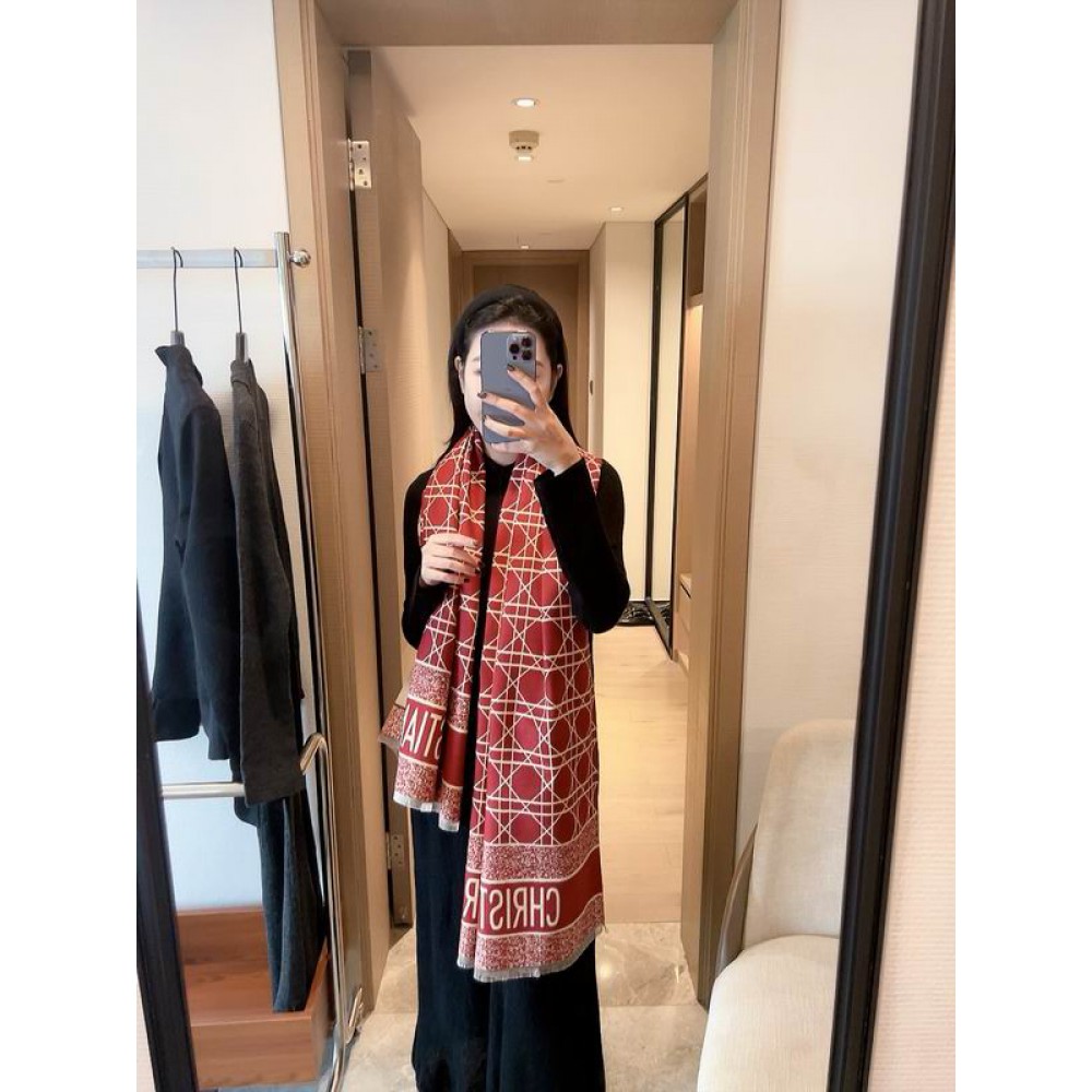 Dior scarfs 180x50cm cotton silk Accesories