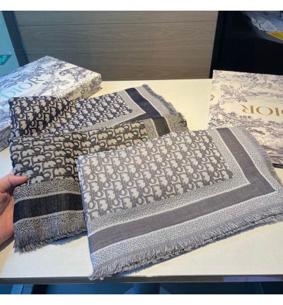 Dior scarfs 140x140cm cotton silk