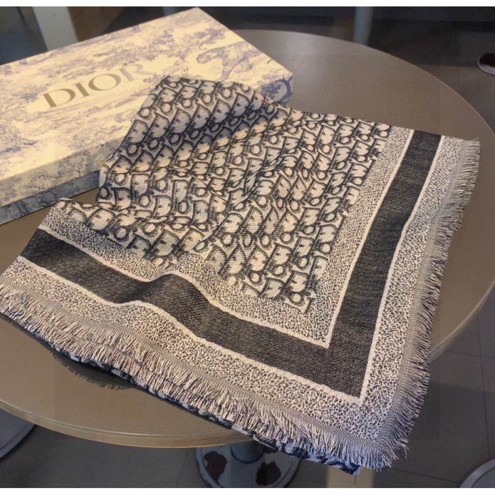 Dior scarfs 140x140cm cotton silk Accesories