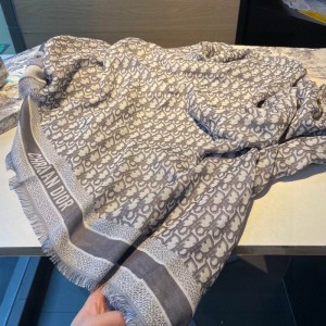 Dior scarfs 140x140cm cotton silk Accesories