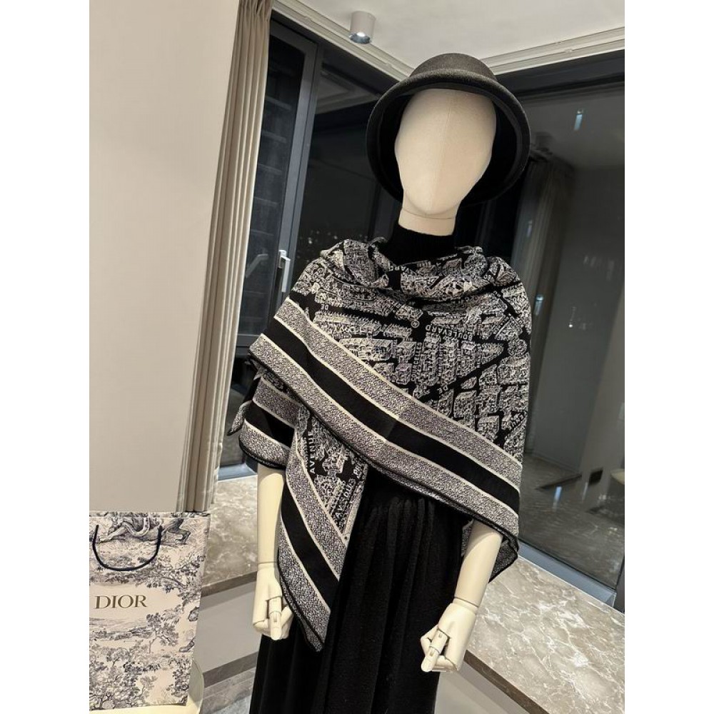 Dior scarfs 140x140cm cotton silk Accesories
