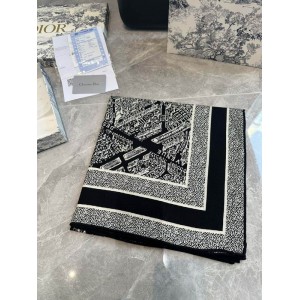 Dior scarfs 140x140cm cotton silk Accesories