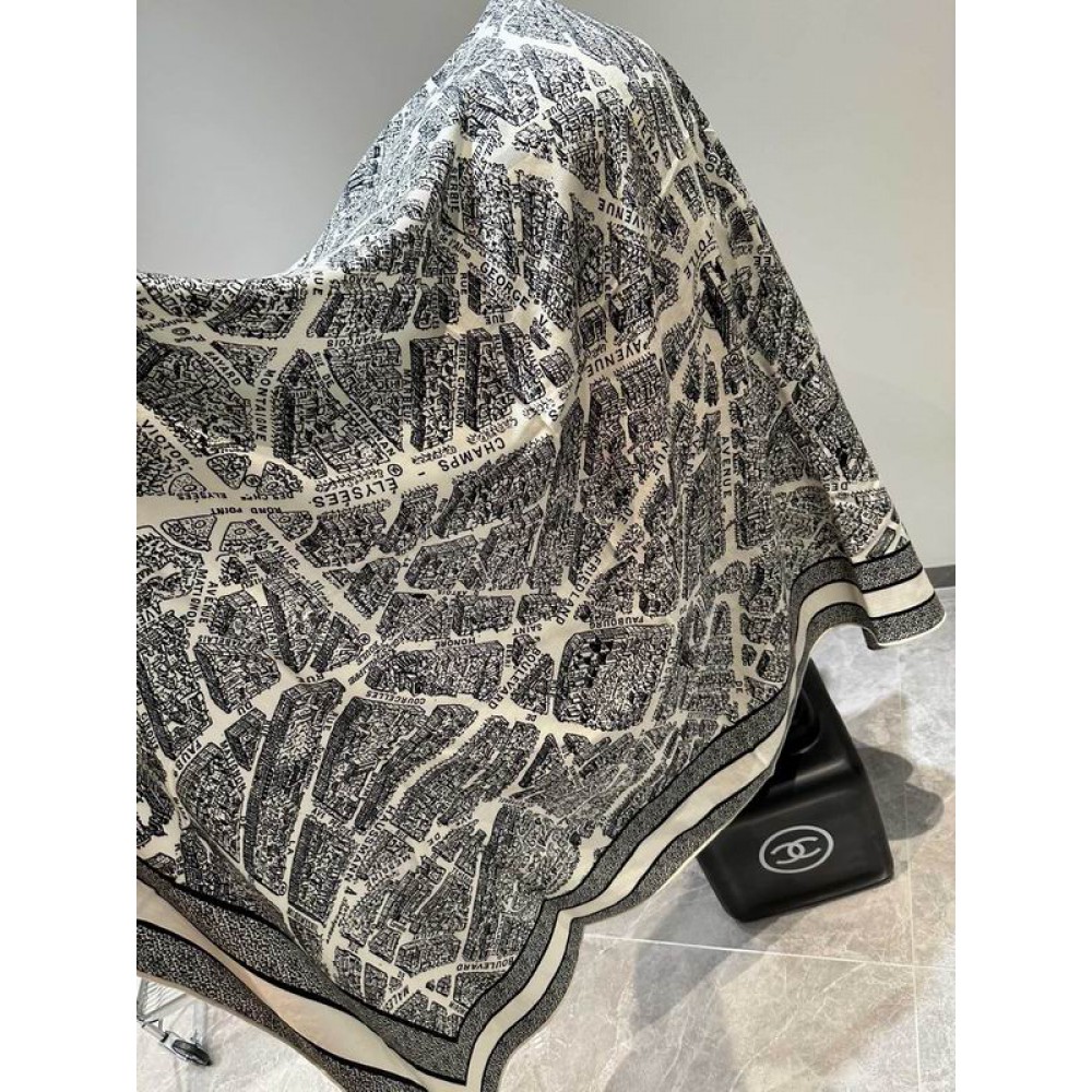 Dior scarfs 140x140cm cotton silk Accesories