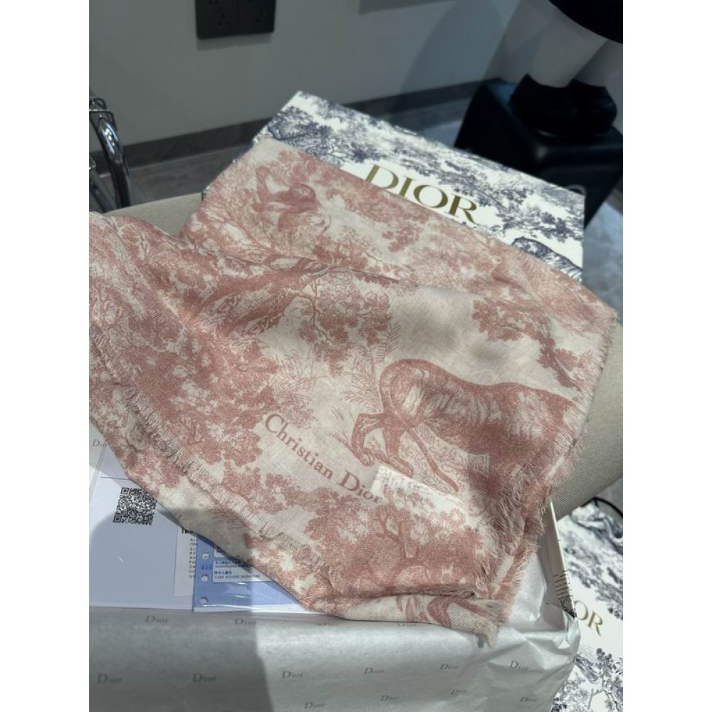 Dior scarfs 180x140cm cotton silk Accesories