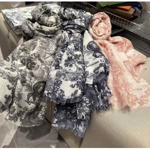 Dior scarfs 180x140cm cotton silk Accesories
