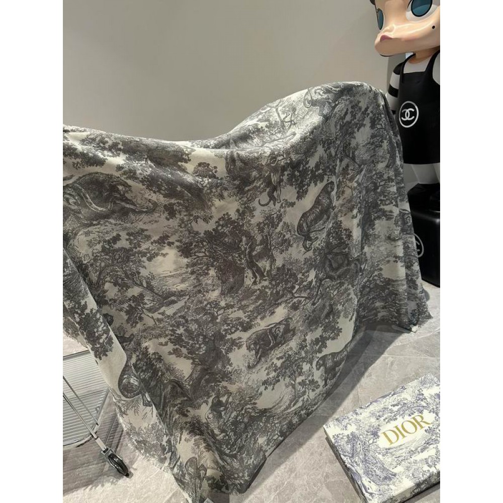 Dior scarfs 180x140cm cotton silk Accesories