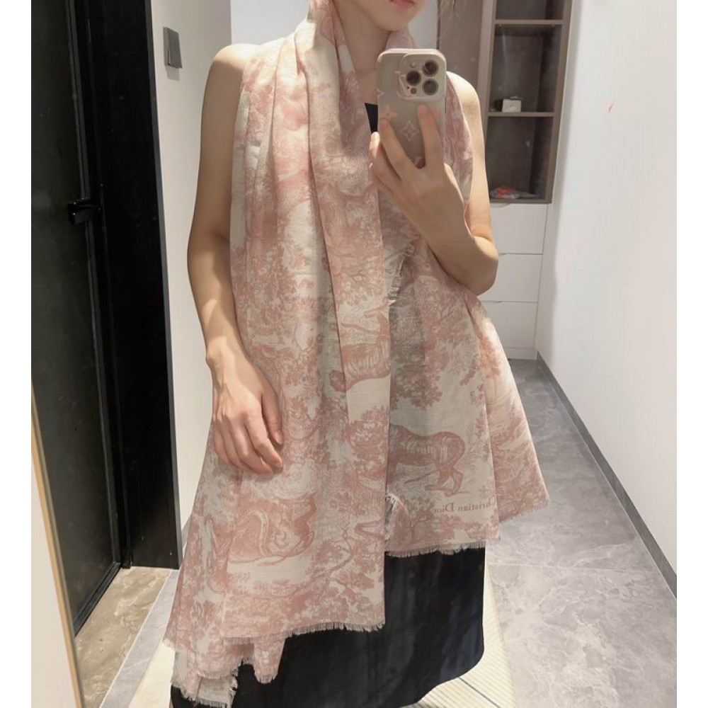 Dior scarfs 180x140cm cotton silk Accesories