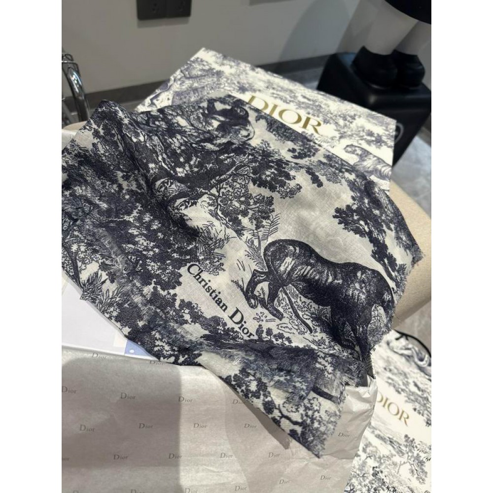 Dior scarfs 180x140cm cotton silk Accesories