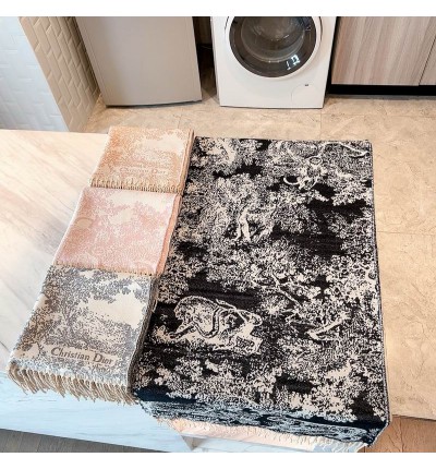 Dior scarfs 180x140cm cotton silk