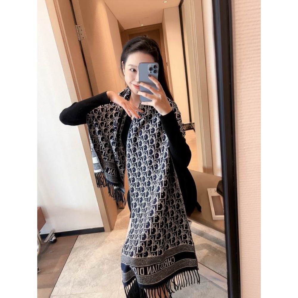 Dior scarfs 180x40cm cotton silk Accesories