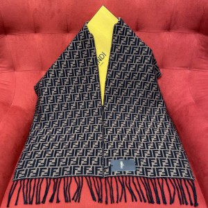 Fendi scarf 180x30cm cotton silk Accesories