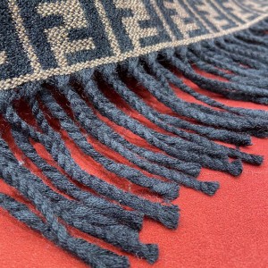 Fendi scarf 180x30cm cotton silk Accesories