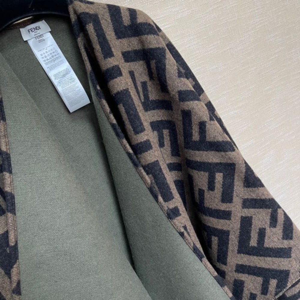 Fendi oak 140x150cm cotton silk 