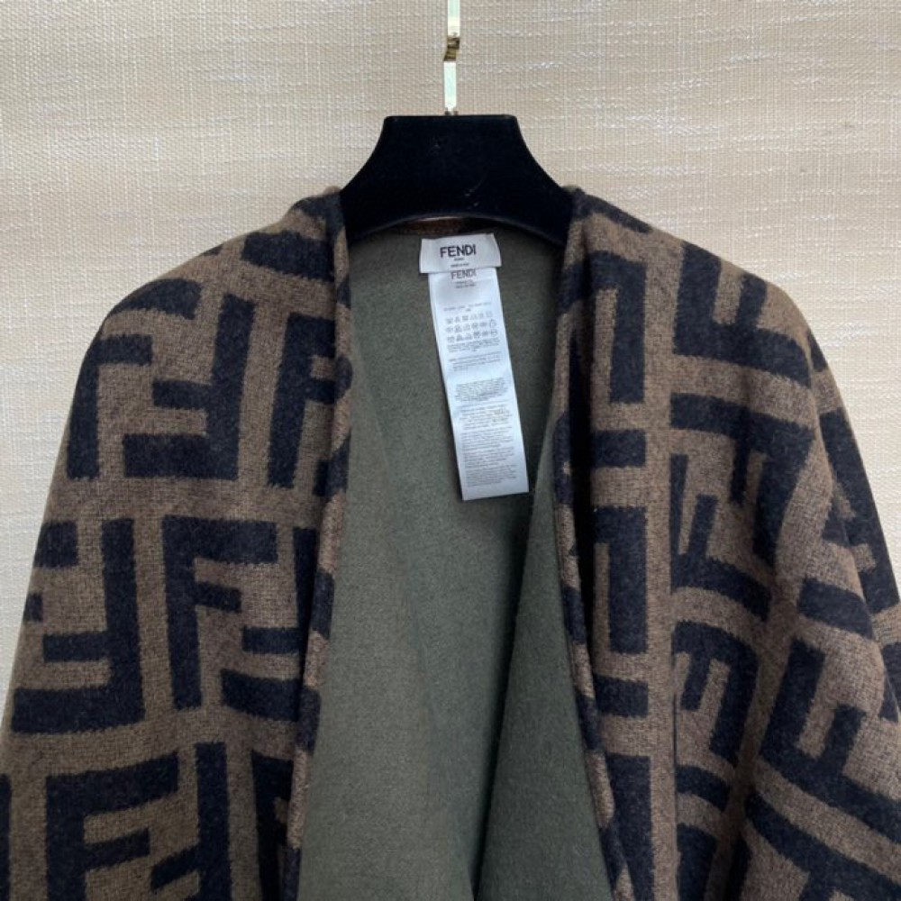 Fendi oak 140x150cm cotton silk 