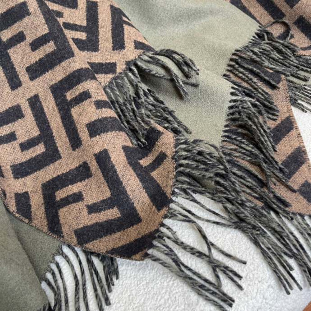 Fendi oak 140x150cm cotton silk 