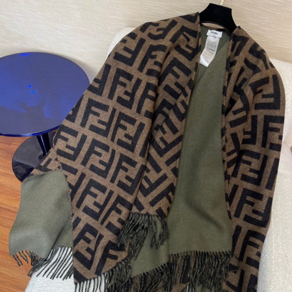 Fendi oak 140x150cm cotton silk 